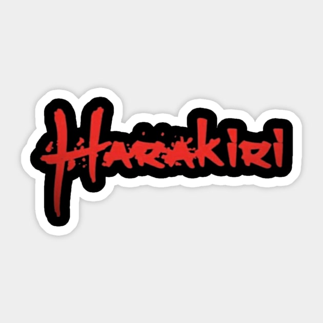 Harakiri logo Sticker by Harakiri's Merch